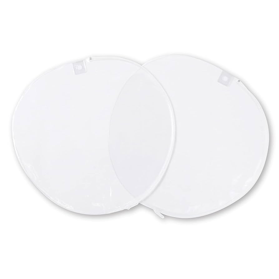 Amazon.co.jp: ジャンボうちわ用 透明 うちわカバー 2個セット