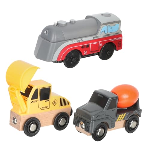 UPKOCH Juguetes Educativos para Tren Eléctrico y Camiones de Construcción Circuito Compatible con Thomas Colores Vivos y Diseño Duradero para Juego y Decoración Infantil