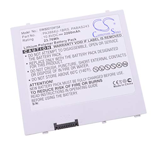 Vhbw batteria compatibile con Toshiba Follo 100
