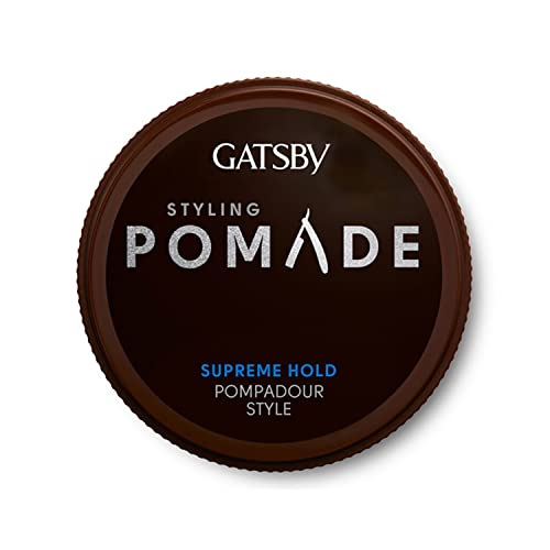 Gatsby Leather Styling Pomade, Supreme Hold, 75g