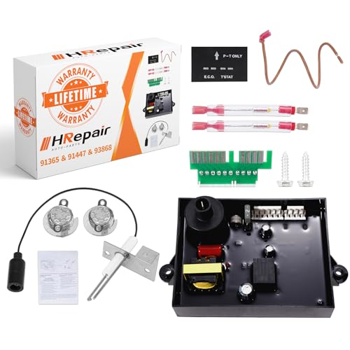 Image of RV Water Heater Replacement Atwood & Dometic 91365 Circuit Board,91447 Thermal Cutoff,93868 Spark Probe Igniter Electrode fits GC6AA-10E GC10A-4E GCH6A-10E GCH10A-4E GCH10A-4E - 3 in 1