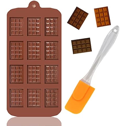 Moule à Chocolat Silicone Bomtop 12 cavités Cover