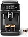 Philips Machine à expresso automatique Série 2200 - 2 Cafés, Écran tactile, Mousseur à lait classique, Broyeur céramique, Noir mat (EP2220/10)