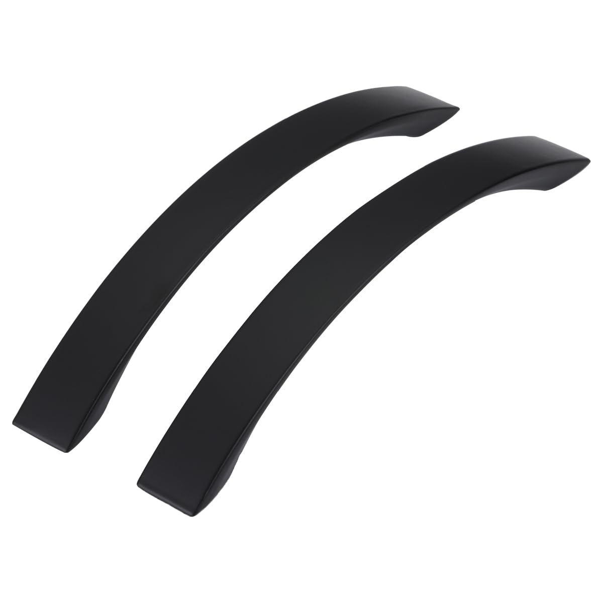 NdjiloikPack of 10 Black Kitchen Cupboard Door Handles Furniture Handles Cabinet Handles 128 mm Hole Spacing