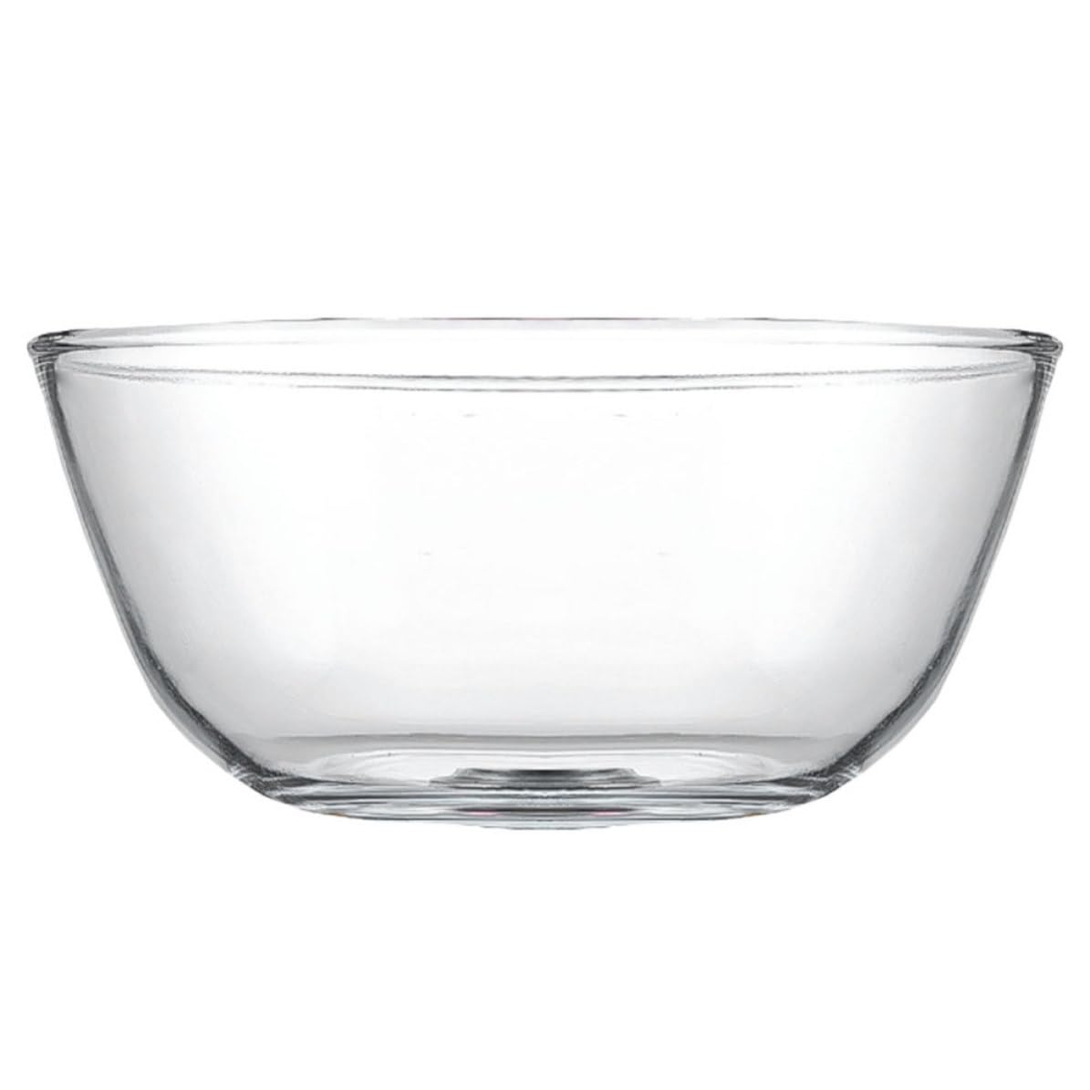 Bol à salade en verre 4500ml au design élégant et finition lisse haut de gamme