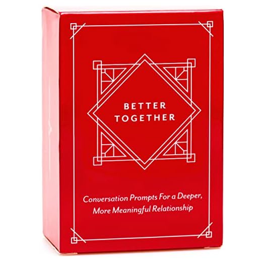 BETTER TOGETHER Honest Conversation Starter Couple Games - 100 románticos y profundos juegos de cartas para parejas - Tarjetas de relación para parejas, ideas de juegos de citas nocturnas - Ideas de