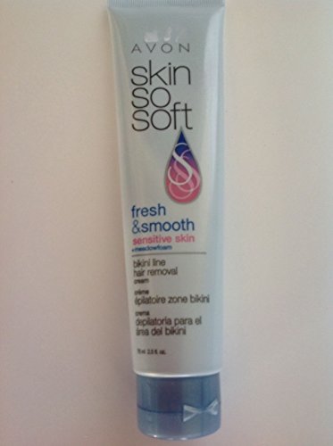Avon Skin so Soft Fresh & Smooth Sensitive Skin Bikini Line Hair Removal Cream