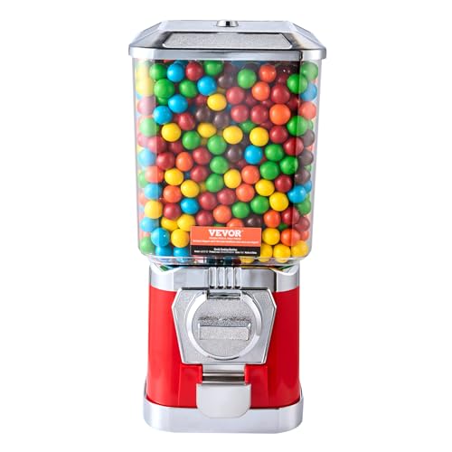 Vevor GUMBALL MACHINE5.4 LBS Gumball Machine For Kids, 17"H Home Candy Vending Machine, Pc Gumball Dispenser, Bubble Gum Machine For Game Stores thumb #9