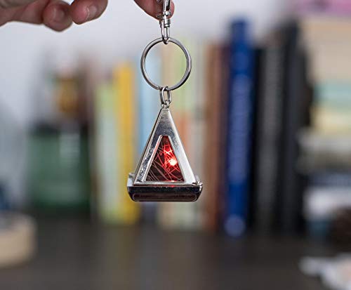Star Wars The Rise Of Skywalker Light-Up Wayfinder Car & Backpack Keychain Ring - Awesome & Heavy Duty 3D Metal Key Holder Organizer - Cool Collectible Novelty Accessories For Men, Women & Millennials #TOP4