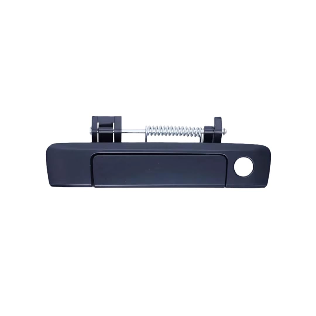 HIIAW Car Door Handle Cover Trim Exterior Tailgate Door Handle for Mazda for BT50 2012-2019(Black,with Keyhole)