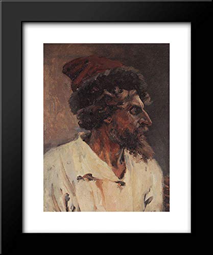 Strelets With Cap 15x18 Framed Art Print by Vasily Surikov