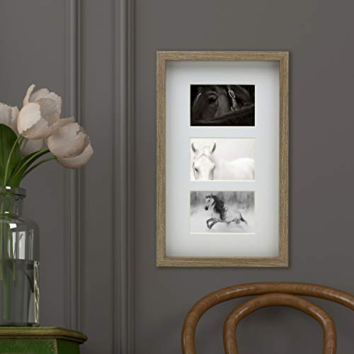 Mikasa 3 Opening Portrait Mdf Wall Collage, 18X11-Inch, Natural #TOP5