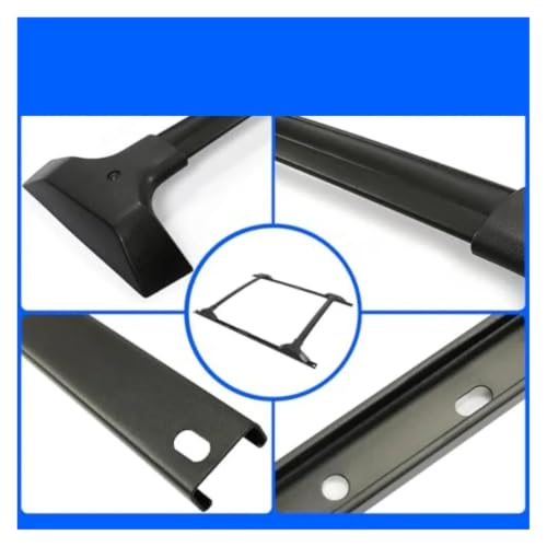 Barres de toit en aluminium aérodynamique pour Chevy Traverse 2009-2017 - 4