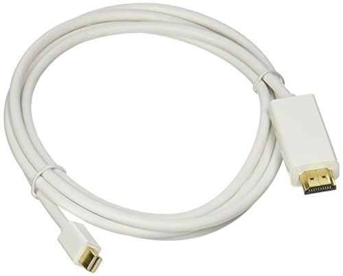 C&E Mini_Dis-HDMI-CB6 Mini DisplayPort to HDMI Adapter Cable, 6 feet