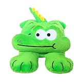 Generisch Alligator - Peluche de Suave, decoración para el hogar, Gran cojín de, para niños, niñas, Navidad, cumpleaños, Fiesta, Dormitorio, salón, mesita de Noche