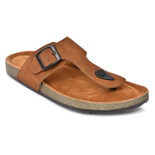 Image of HEALTH FIT Comfortable & LightWeight | Fashionable & Everyday Stylish & Durable Design Slip-on Style Flip Flops for Gents HF3078