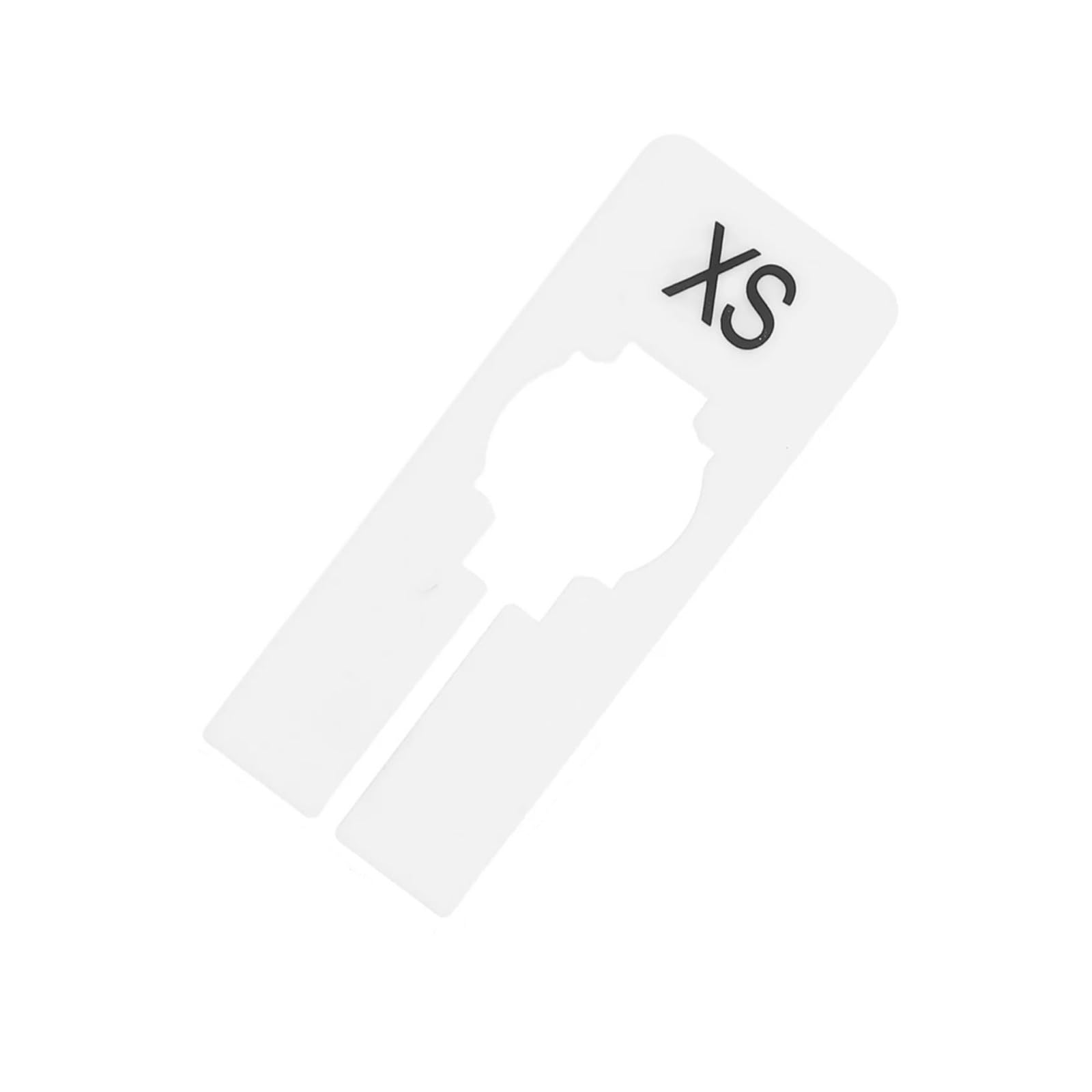 Zeahkri Hanger Dividers 30pcs Clothing Rack Dividers Preprinted Sizes Wardrobe Shelf for Closet Store Clothes for Sorting Clothes(White)