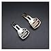 WCWKMYMPTZ Durable Stainless Steel Metal Folding Clasp 12/14/16/18/20/22mm Fashion Clasp Clasp Accessories Clasp(Silver 22mm)