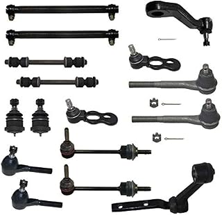 Detroit Axle - 16PC Front Sway Bar, Ball Joint, Pitman Arm, Idler Arm