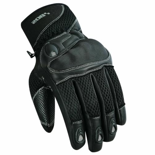 SARACHA Motorcycle Gloves for Men & Women – Summer Breathable Riding Gloves with Hard Knuckle Protection & Anti-Slip Gri - Additional View