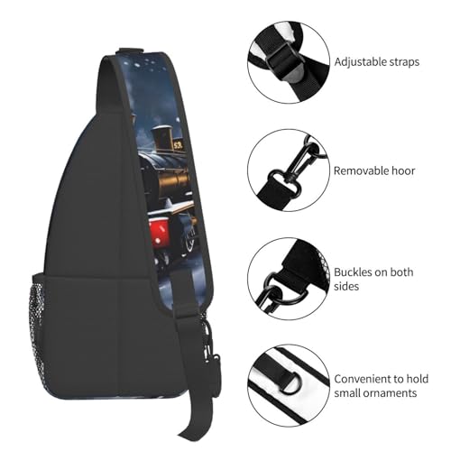 Morrales tipo sling unisex para viajes y montañismo miniatura 5