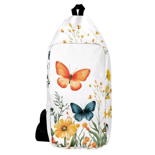 Sac à dos à bandoulière fleuri pour vos balades urbaines et voyages légers en toute liberté