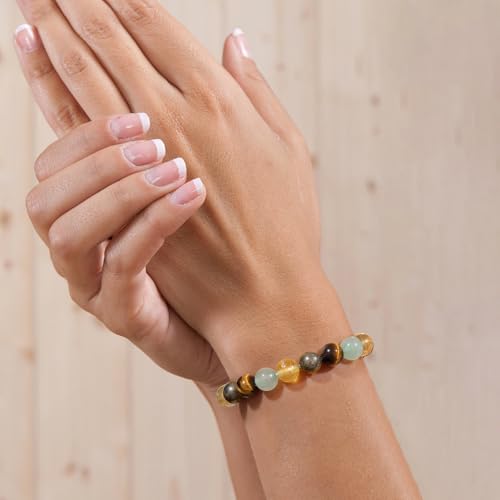 Natural Healing Crystal Bracelet for Wome Anxierty Protection Bracelet Good Luck Jewelry Gift4