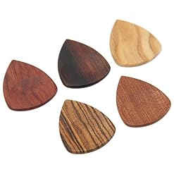 Médiators en bois, 5 pièces plus faciles à gratter différents sons, guitares folk, choix naturels antidérapants pour la… - Les Beatles, Paul McCartney, John Lennon, RIngo Starr, George Harrison Médiators en bois, 5 pièces plus faciles à gratter différents sons, guitares folk, choix naturels antidérapants pour la… – Image 5