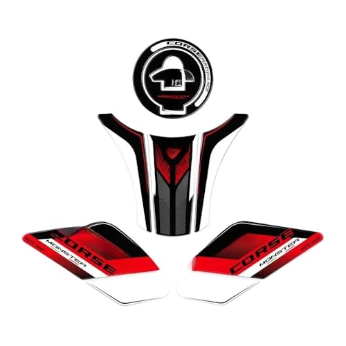 Autocollant de protection réservoir moto pour Monster 797 anti-rayure zip