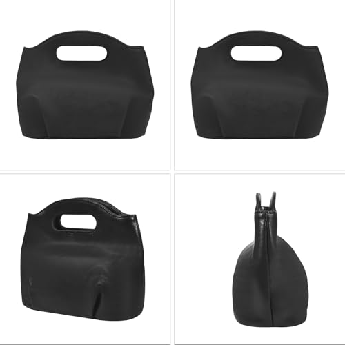 Leather Shoulder Bag Purses Women Genuine Leather Handbags Leather Handbag With Zipper Detail Top Handle Bag3