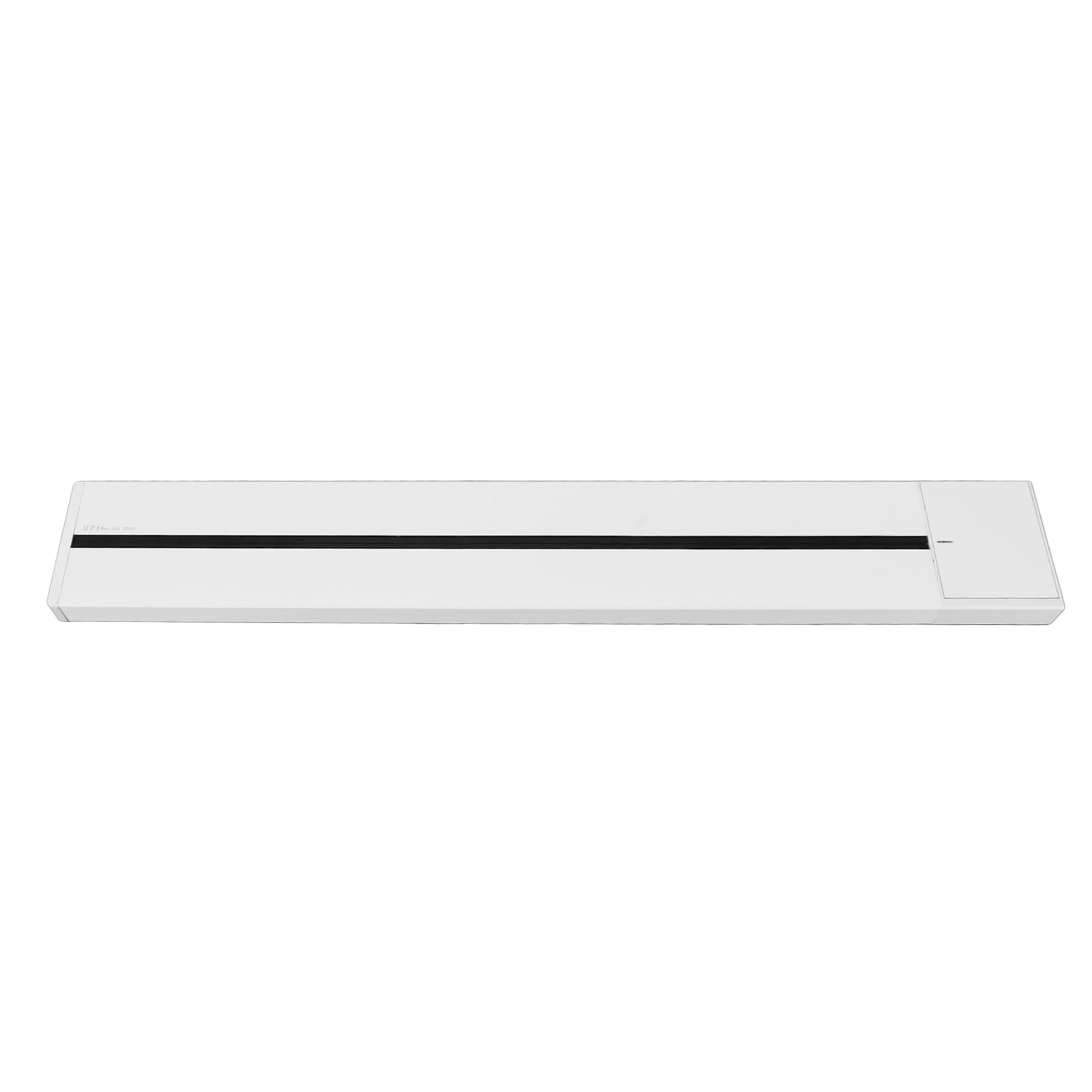 Eujgoov Steckdosenleiste, an der Wand Montierte Steckdosenschiene aus Aluminiumlegierung mit Hauptsteuerschalter für das Heimbüro, 25 A Nennstrom, Einfache Installation und Flexible Nutzung