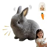 EastHedge Lapin Interactif,Lapininteractif Réaliste,Lapin Interactif Qui...