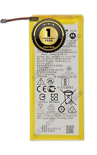 Image of HG30 Battery for Motorola G6 Battery G5s Plus Dual Battery with 1 Year Warranty** (B103)