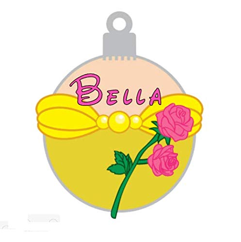 For Disney Cruise Custom Door Magnet - Personalized Christmas Holiday Ornament Beauty Princess