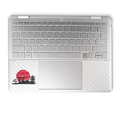 Image of MightySkins Carbon Fiber Skin Compatible with HP Spectre x360 14 inch (2022) Full Wrap Kit - Japanese Style | Protective Durable Textured Carbon Fiber Finish | Easy to Apply | Made in The USA
