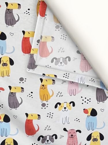 Image of Weave & Decor Cotton Feel Kids Bedsheet Double Bed 90x90 inches, Soft Fabric, Includes 2 Pillow Covers 20x30 inches