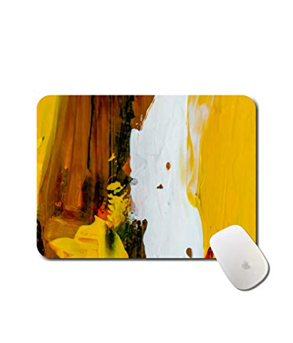 Image of WHATS YOUR KICK Abstract Pattern | Floral | Pattern | Rangoli | Printed Mouse Pad /Designer Waterproof Coating Gaming Mouse Pad for Computer /Laptop (Multi32)