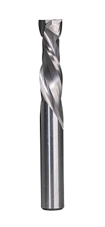 BETOP Solid Carbide 1/4" Compression bit. 1/4" Diameter, 1" Cutting Length with 1/4" Shank