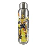 Vandor 56259 Transformers Bumble Bee NBE2 22 Ounce Stainless Steel Water Bottle Multicolored