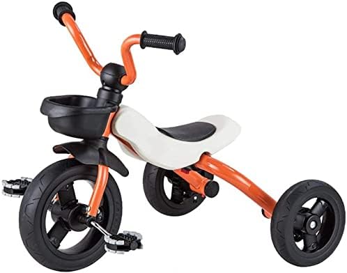 Stroller Wagon Tricycle Trike Trike Tricycle, Foldable Multi-function Children 2-in-1 Tricycle Free Of Charge, 2-6 Year Old Baby Outdoor Tricycle, 4colors, 53x63x45cm (color : Red) (Color : Cyan) over
