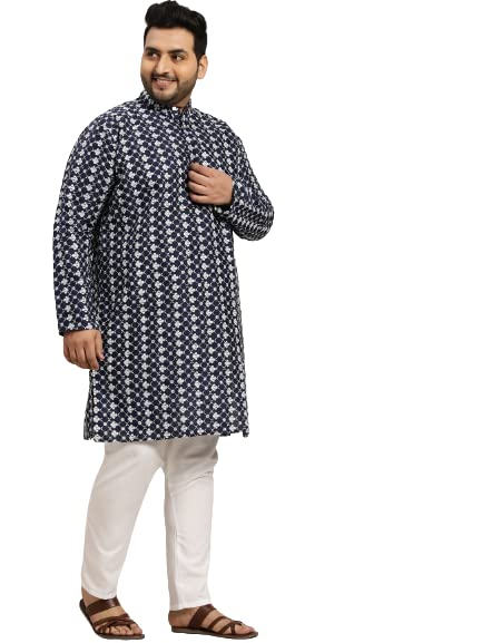 Image of SOJANYA (Since 1958, Men's Silk Blend Grey Kurta Pyjama & Silk Blend Jacket Combo