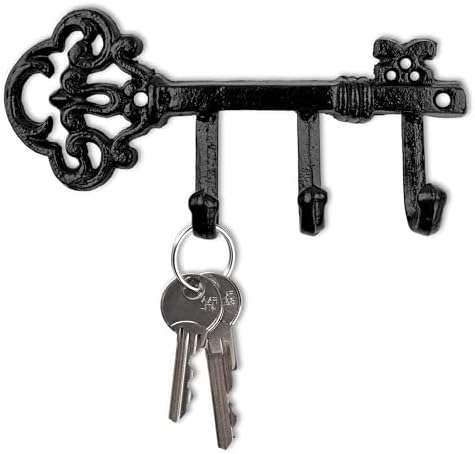 Amazon.com: Super Z Outlet Antique Style Key Wall Holder with Hooks ...