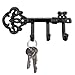 Antique Style Skeleton Key Wall Holder with Hooks
