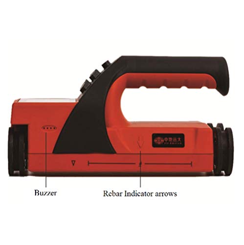 Rebar Detector Integrated Rebar Locator Measure the Protective Layer of Steel Bar Color LCD Display