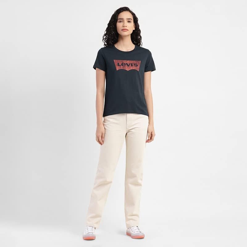 Image of Levi's Women's Brand Logo Crew Neck T-Shirt