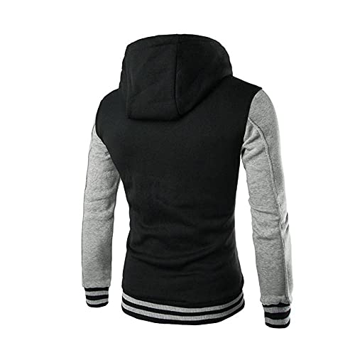 Slim Fit Men's Varsity Bomber Jacket