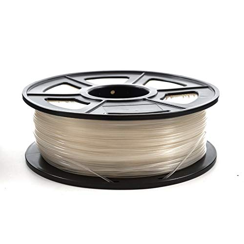 Filament Imprimante 3d,Filament pla Imprimante 3D Filament 1,75 en fibre de carbone Bois ABS Métal Eramics Nylon (Color : PLA Transparent)