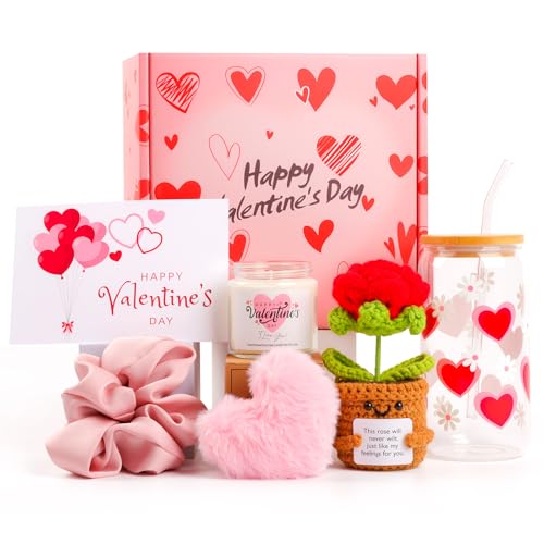 PANYUXUT Valentine's Day Gift for Women,Valentine Gift Baskets for Women, Girlfriend, Her,...