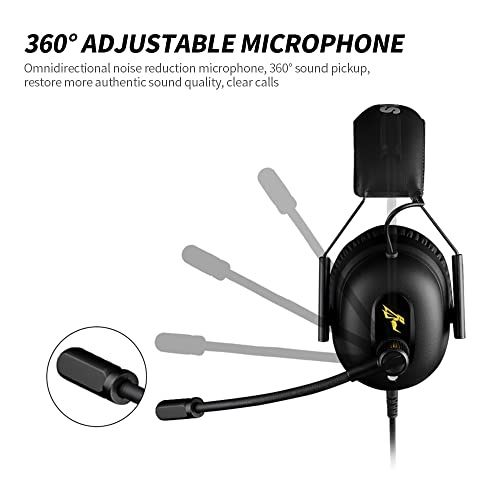 Fone de ouvido para jogos montado na cabeça G936N com efeito de som surround virtual 7.1 sem driver