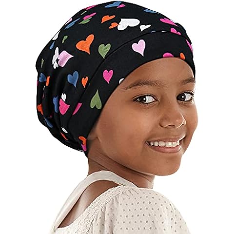 Alnorm Satinhaube für lockiges Haar Schlafmütze Cover